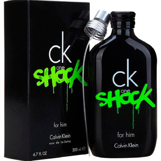 Photo of CK One Shock by Calvin Klein for Men 6.8 oz EDT Spray