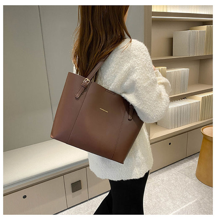 CL1321 - Retro Simple Fashion Tote Handbag