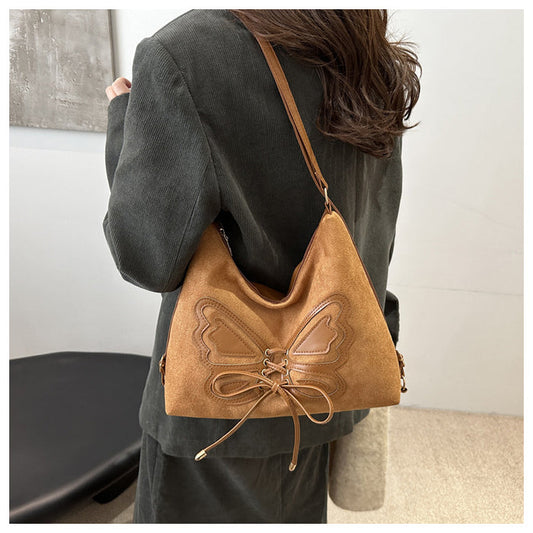 CL1405 - Butterfly Print Messenger Handbag