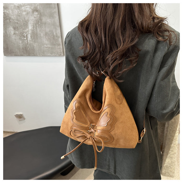 CL1405 - Butterfly Print Messenger Handbag