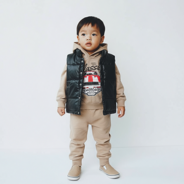 Classic Motor Winter Vest Set