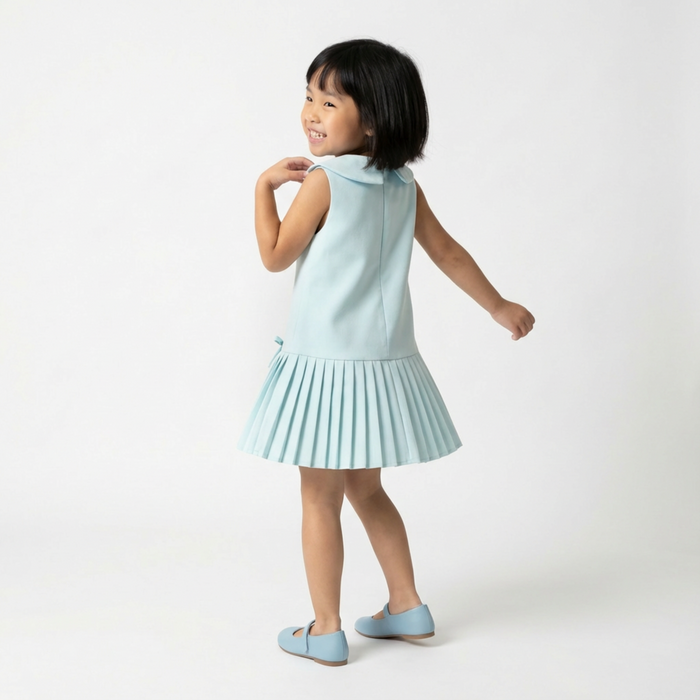 Classic Paris Pleat Dress
