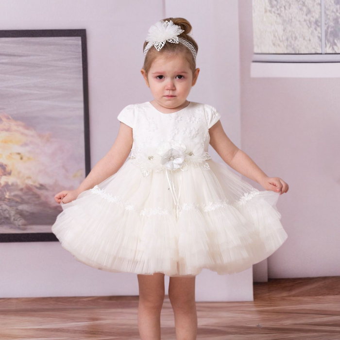 Classic Petal Formal Baby Dress
