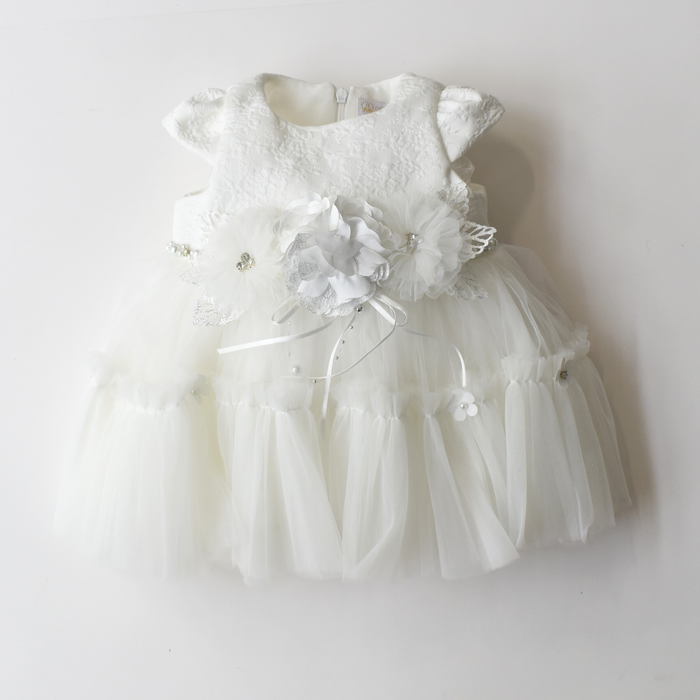 Classic Petal Formal Baby Dress