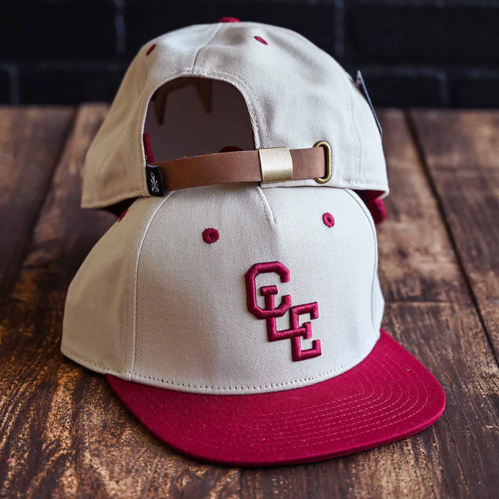 CLE Monogram Hat - Maroon