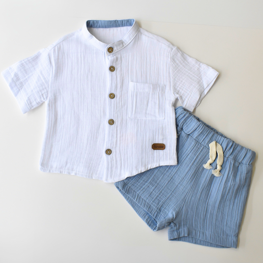Clean & Cool Casual Short Set