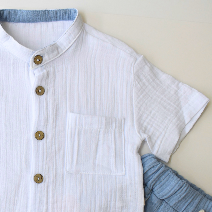 Clean & Cool Casual Short Set