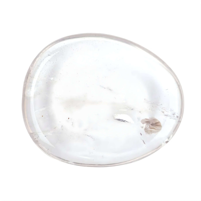 Clear Quartz Worry Stone Meditation | Wicked Good Gift Box