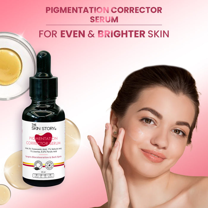Anti - Pigmentation Serum & Sunscreen - The Skin Story - Face Care