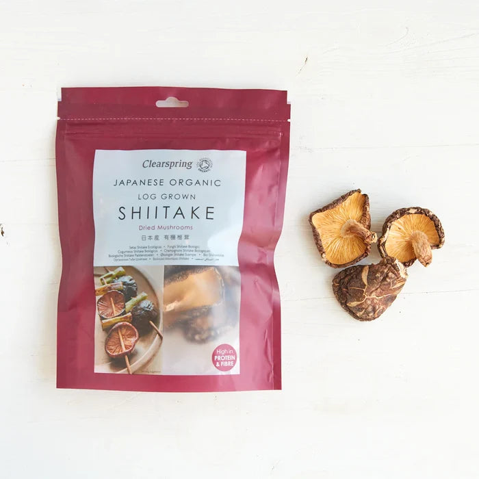 Clearspring Shitake Mushrooms - Organic 40g