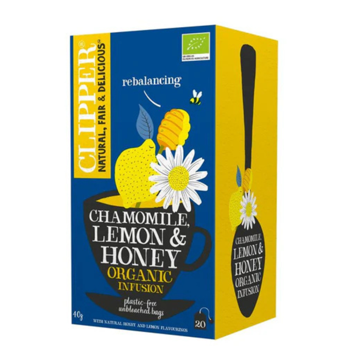 Clipper Chamomile, Lemon & Honey Organic Infusion Tea Bags 20 Bags