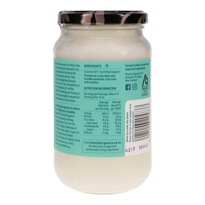 Chantal Organics Coconut Oil_2