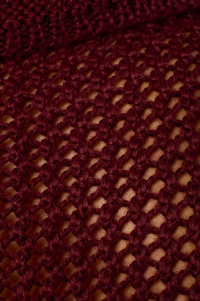 Collared V Neck Sleeveless Tricot Blouse_6