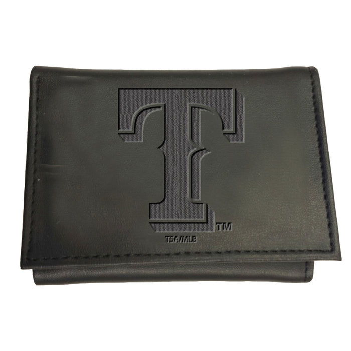 Texas Rangers Black Tri-Fold