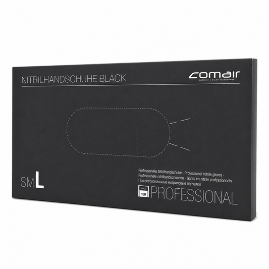 Comair Nitrilhandschuhe sz 100er Box puderfrei Schwarz ( Größe L )