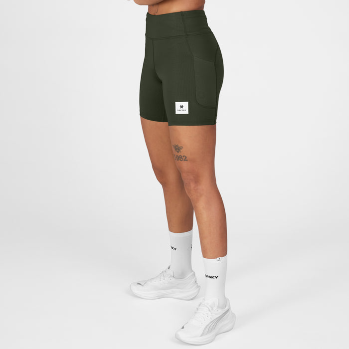 Saysky Combat+ Short Tights 7'' Green 301 SW55003