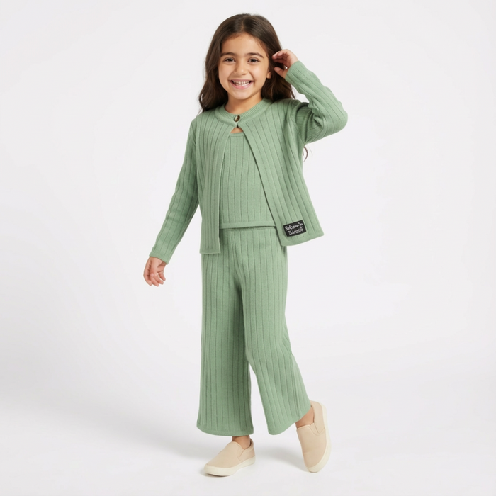Cozy Chloe Girls Knit Set