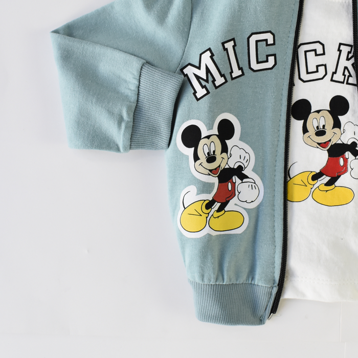 Cozy Cotton Tracksuit Joggers Set for Active Boys