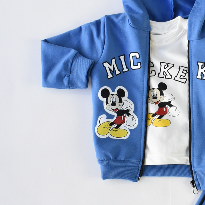 Cozy Cotton Tracksuit Joggers Set for Active Boys