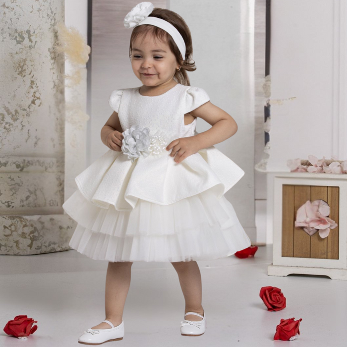 Cream Belle Formal Baby Dress