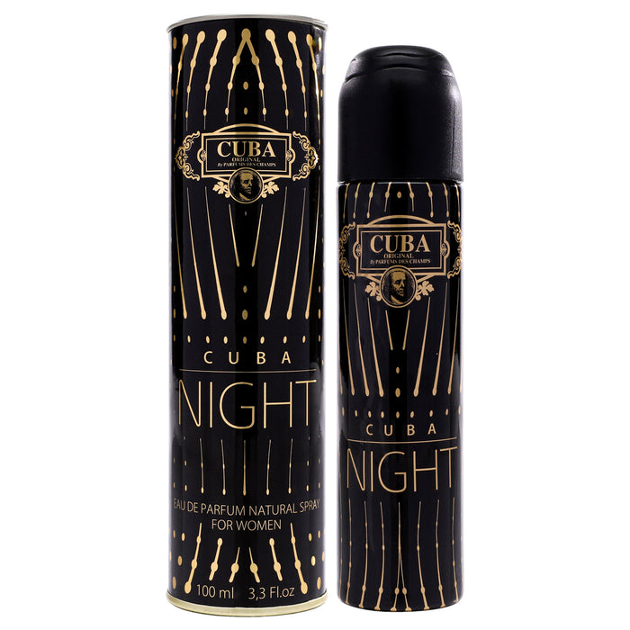 Cuba Night by Cuba for Women - 3.3 oz EDP Spray