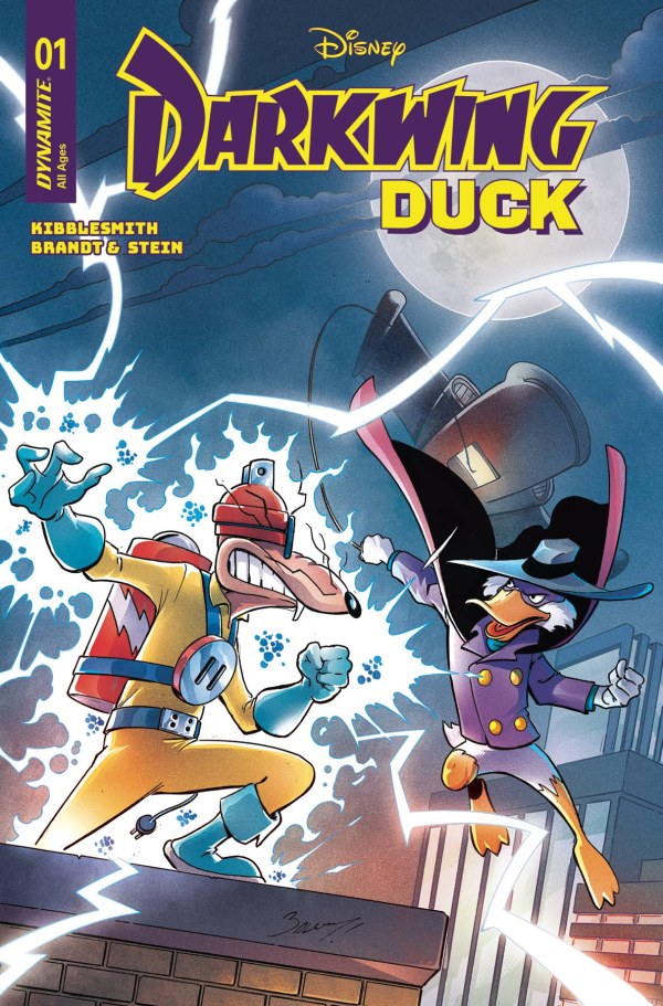 Darkwing Duck #1 Cover K 1:10 Mark Bagley Foil Variant