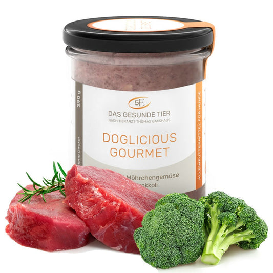 Das Gesunde Tier Doglicious Gourmet Rind mit Möhrchengemüse & Brokkoli