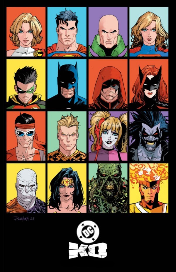 DC K.O. #1 Cover N Dan Mora Bracket Blind Bag Foil Variant