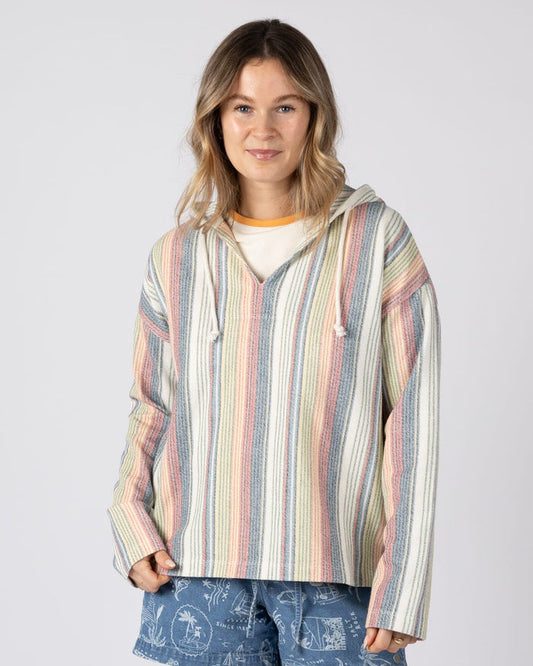 Delen Womens Pop Hoodie in Multicolour