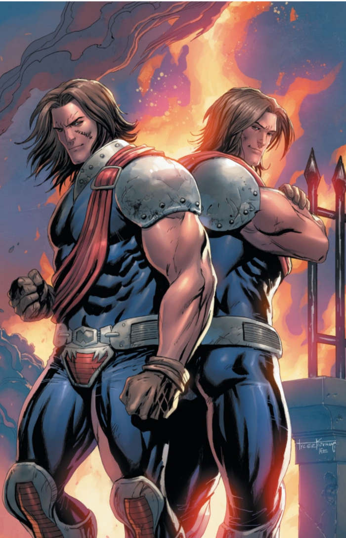 DESTRO #1-#5 GCL TYLER KIRKHAM CONNECTING VIRGIN EXCLUSIVES SET (SIGNED OPTION AVAILABLE, $154.99