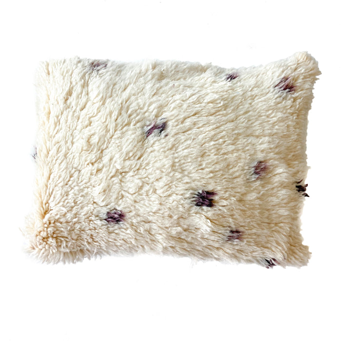 Dotty Vintage Beni Ourain Berber Carpet Pillow 16x24