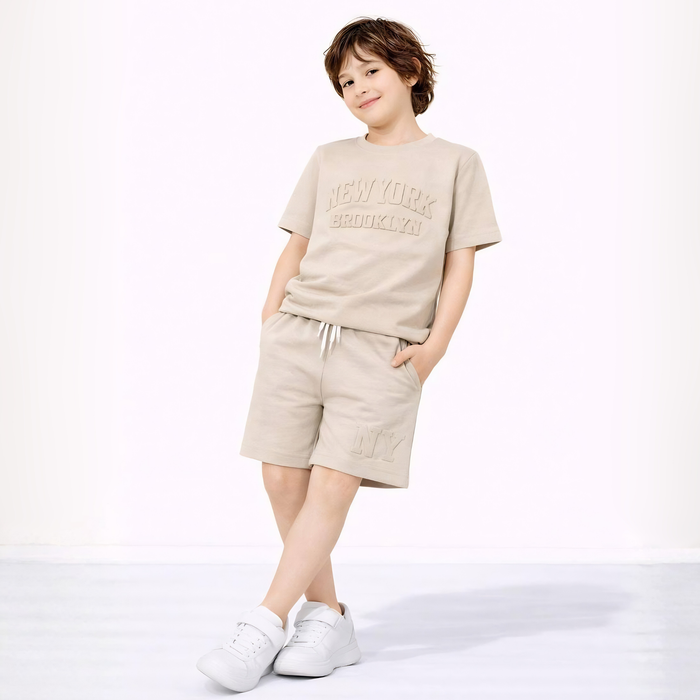 Downtown Boy Shorts Set