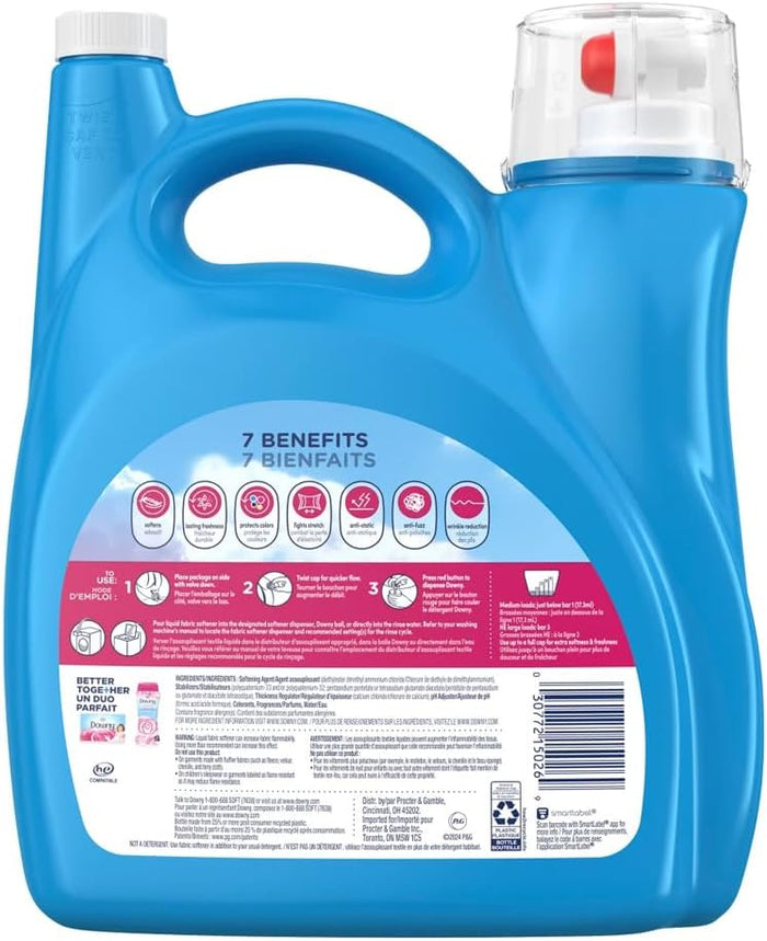 Downy Fabric Softener Liquid  2 in 1 (4.35L, April Fresh Soft Doux) - Shoppers-kart.com