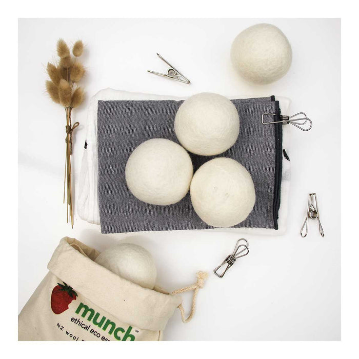 Munch Dryer Balls - NZ Wool _2