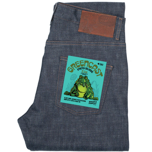 Easy Guy - Greencast Stretch Selvedge by Naked & Famous Denim