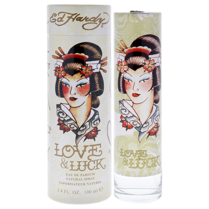 Ed Hardy Love and Luck by Christian Audigier for Women - 3.4 oz EDP Spray
