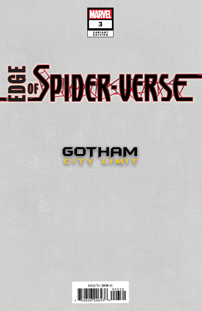 EDGE OF SPIDER-VERSE #3 TRADE DRESS TYLER KIRKHAM RETAILER EXCLUSIVE