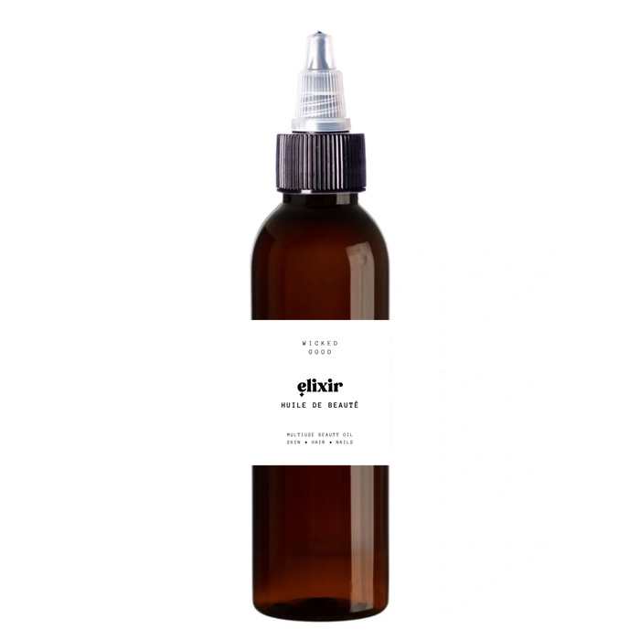 Multiuse oil for dry skin split ends and cuticles