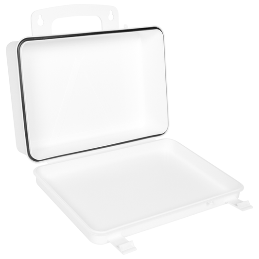 Empty First Aid Kit 16 Unit Plastic Box