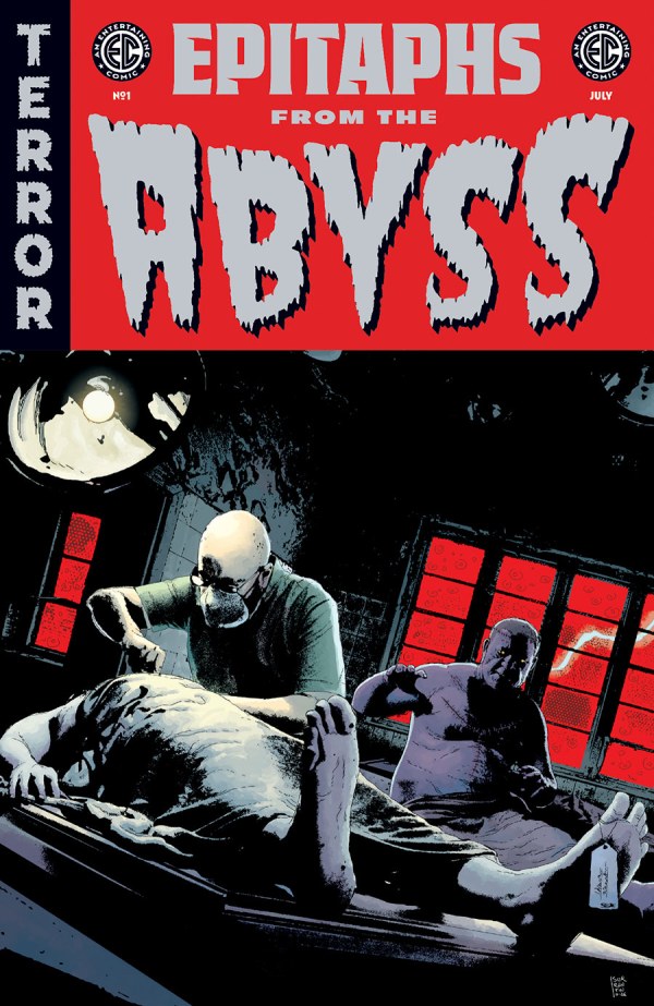 Epitaphs from the Abyss #1 Cover D Andrea Sorrentino Silver Foil Variant