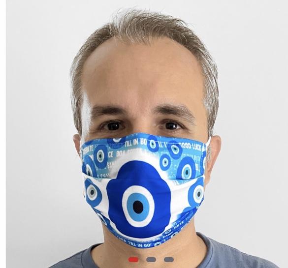 Evil Eye Face Masks