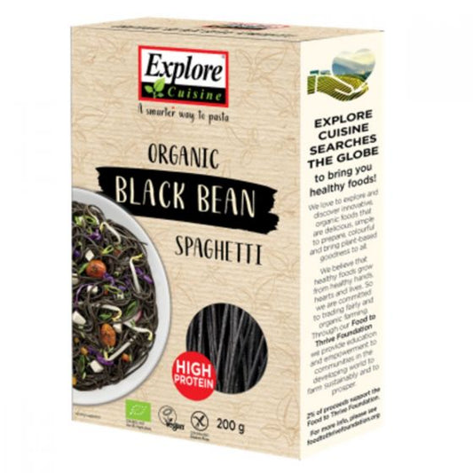 Explore Cuisine Organic Black Bean Gluten Free Spaghetti 200g