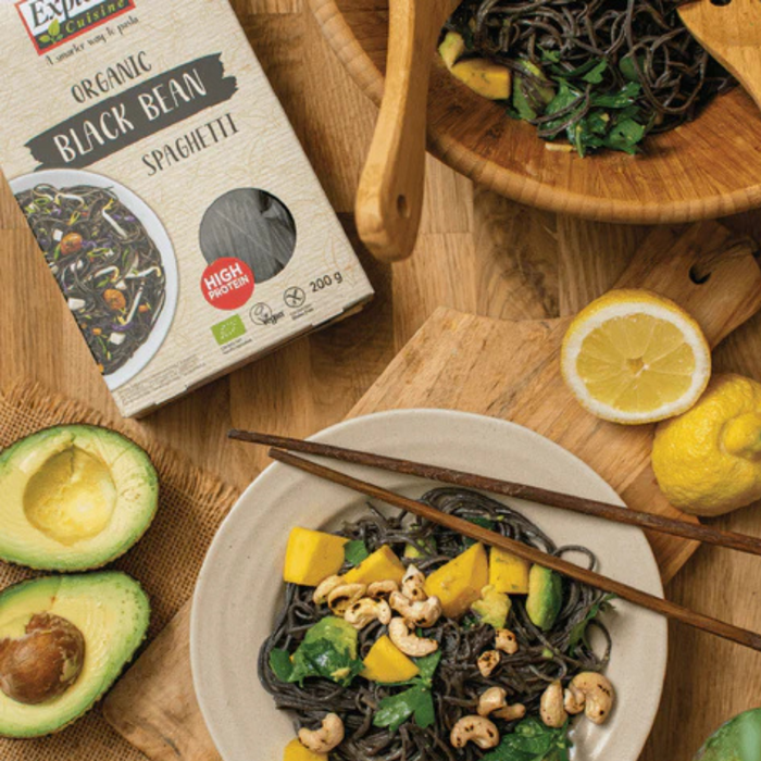 Explore Cuisine Organic Black Bean Gluten Free Spaghetti 200g