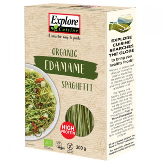 Explore Cuisine Organic Edamame Gluten Free Spaghetti 200g