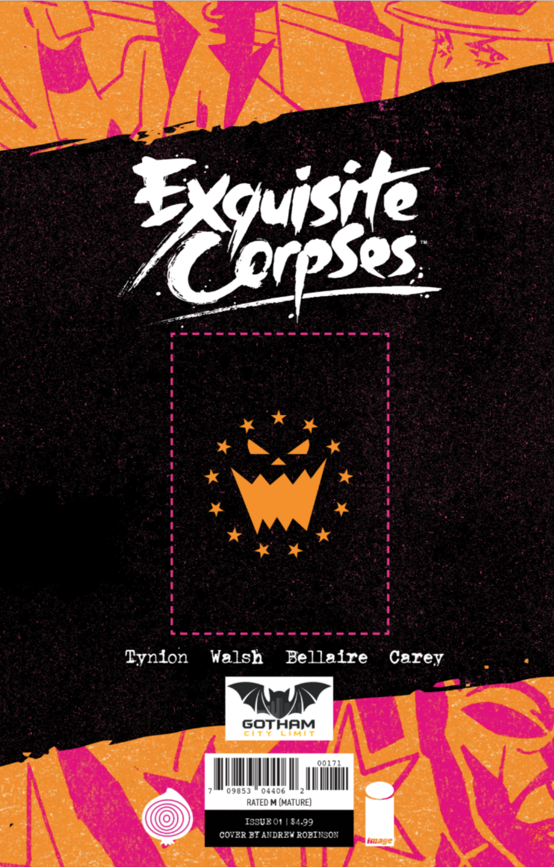 EXQUSITE CORPSES #1 GCL ANDREW ROBINSON EXCLUSIVE CARD STOCK LIMITED TO 500 COPIES