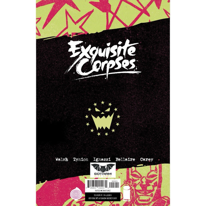 EXQUSITE CORPSES #2 GCL ANDREW ROBINSON EXCLUSIVE CARD STOCK LIMITED TO 500 COPIES