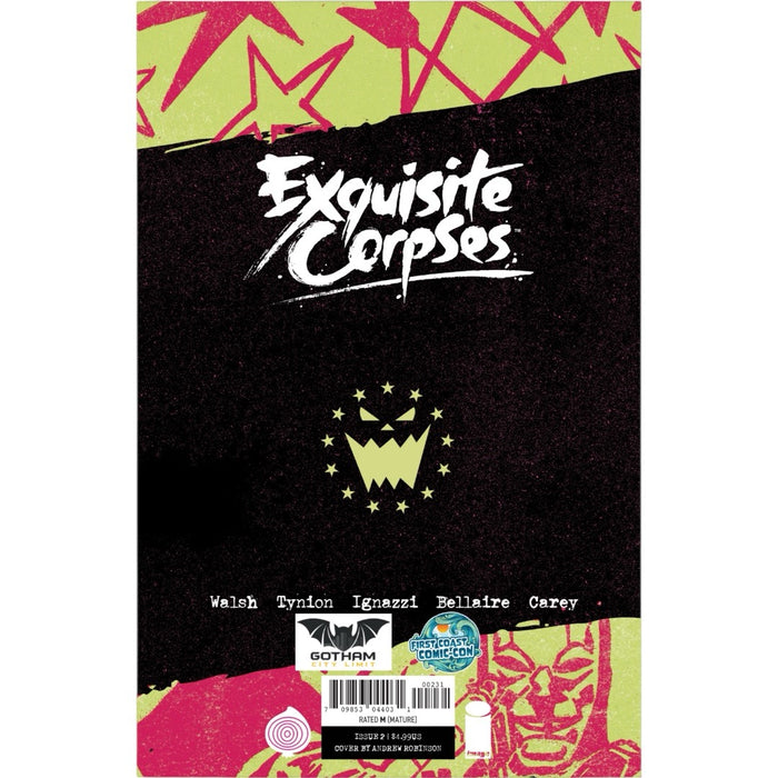EXQUSITE CORPSES #2 GCL ANDREW ROBINSON EXCLUSIVE CARD STOCK LIMITED TO 500 COPIES