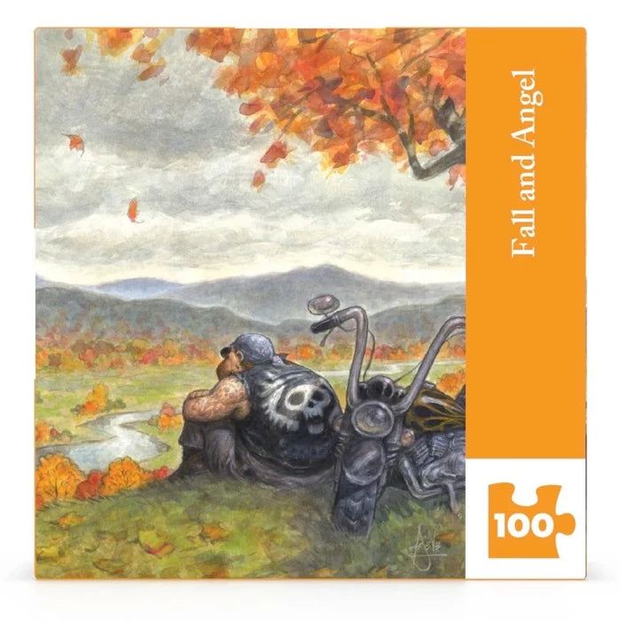 Fall and Angel - Mini 100 Piece Puzzle