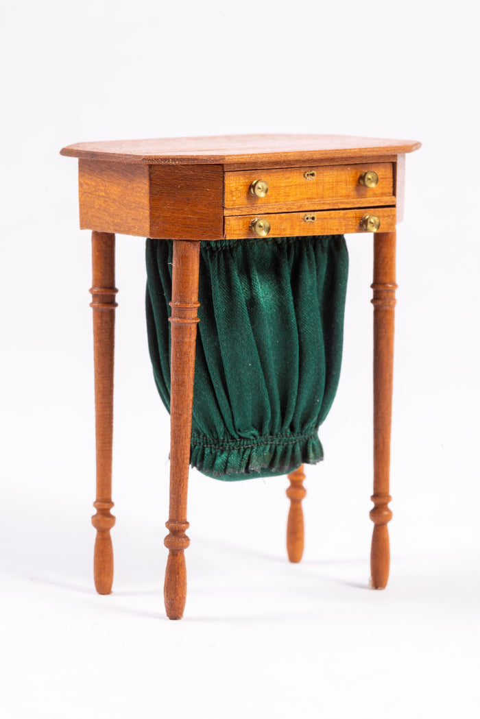 Federal Work Table - Sewing Table by Pete & Pam Boorum (Oak Hill Parlor)