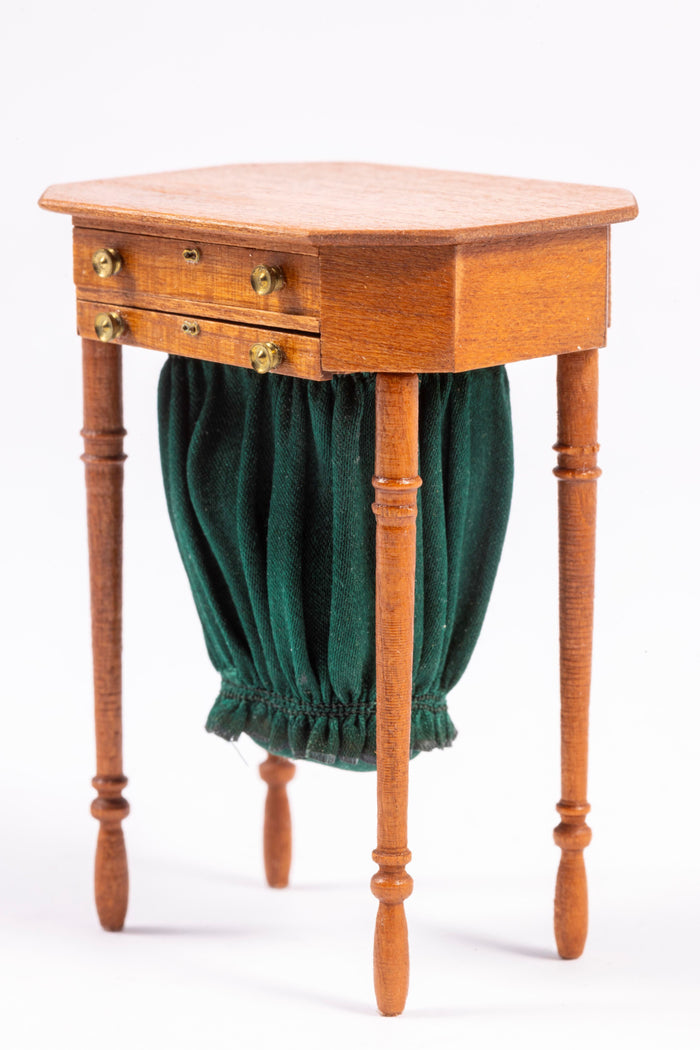 Federal Work Table - Sewing Table by Pete & Pam Boorum (Oak Hill Parlor)